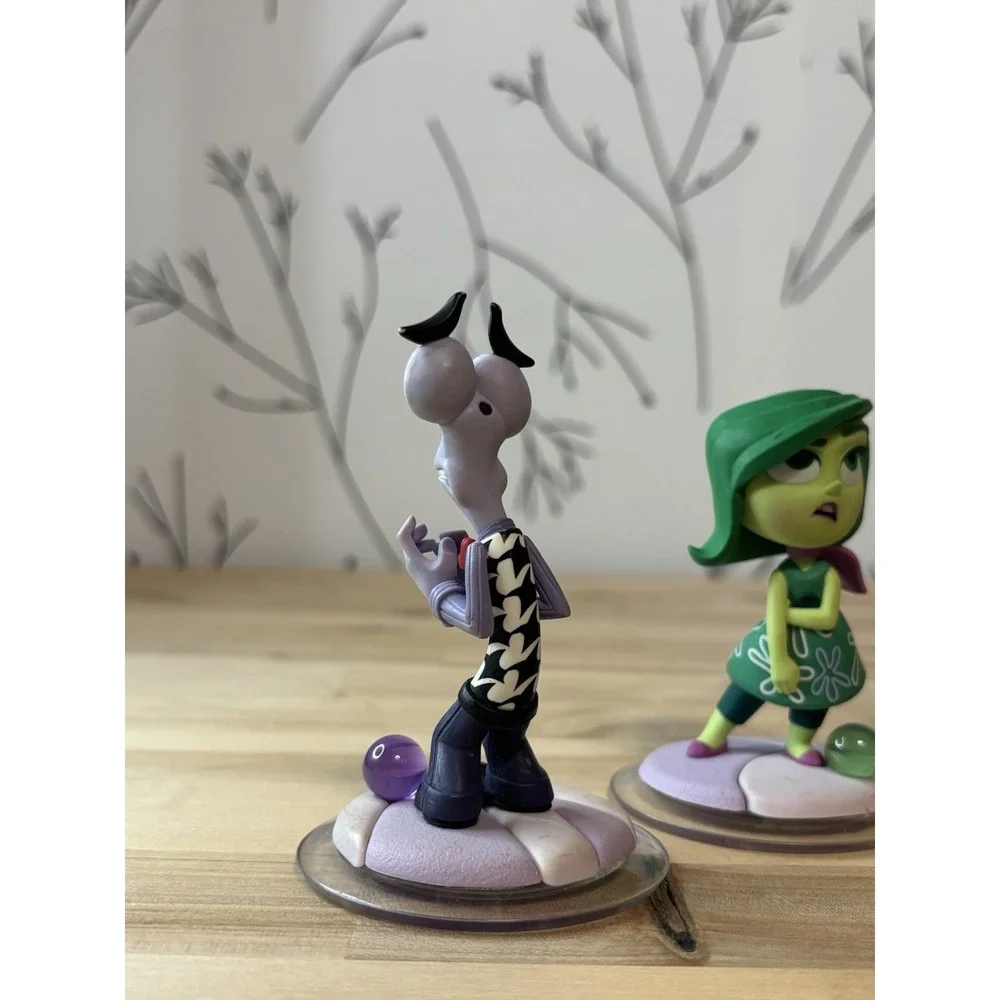 Disney Infinity 3.0 Fear, Disgust, Joy, Anger, Sadness Figures & Play Piece